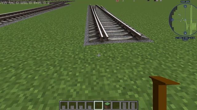 Minecraft 1.12.2 / Immersive Railroading 1.9.0 / стрелочные переводы / функционал