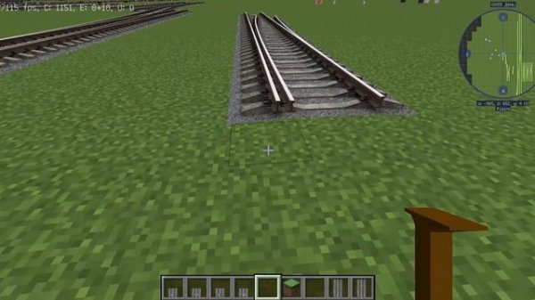 Minecraft 1.12.2 / Immersive Railroading 1.9.0 / стрелочные переводы / функционал