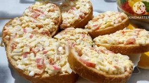 Самые быстрые и простые бутерброды на завтрак или на праздник, Вкуснейшие бутерброды