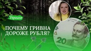Почему гривна дороже рубля?