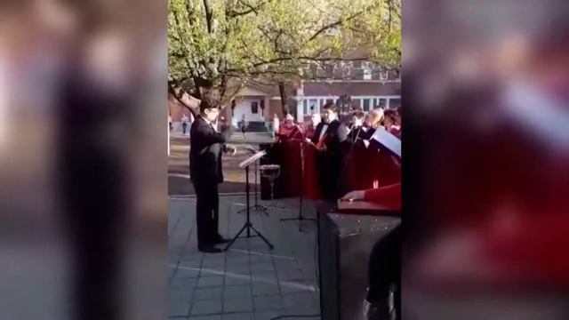 В День Победы в Оренбурге...