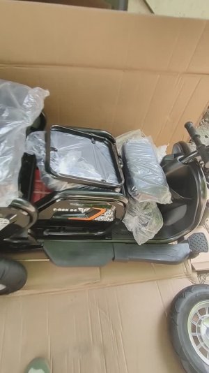 Распаковка Обзор трицикла электрического 600ватт 20ah | Весна 2025