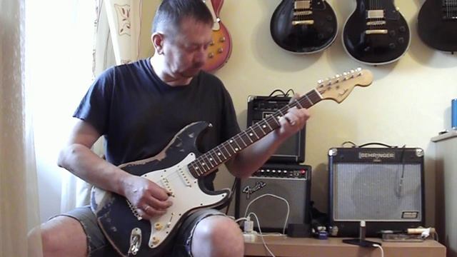 Электро гитара Strat смотреть онлайн