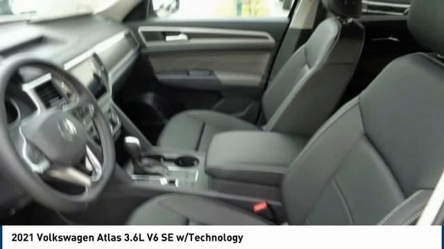 2021 Volkswagen Atlas 3.6L V6 SE W/Technology FOR SALE In Salinas, CA V3108T