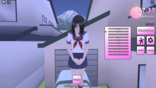 Yandere roblox simulator. Игра за разных персонажей. Режим 1989 и 202х. Love sick
