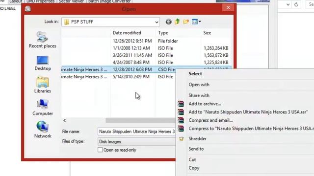 How To Convert .ISO Files To .CSO PSP