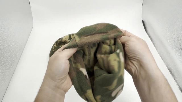 Тепла флісова шапка мультикам армійська шапка фліс смотреть онлайн