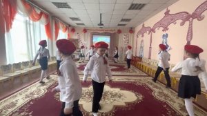 Парад дошколят - Юнармейцев