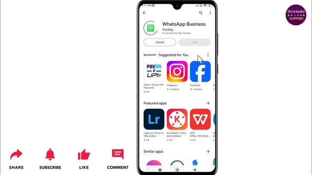 Whatsapp account ko business account kaise banaen? | How to convert whatsapp to business account смотреть онлайн