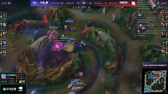 Если не DIMA IZ AYAYANII то этих ребят не остановить LCK/DRX Vs HLE--GENvsT1/Смурф/League Of Legend