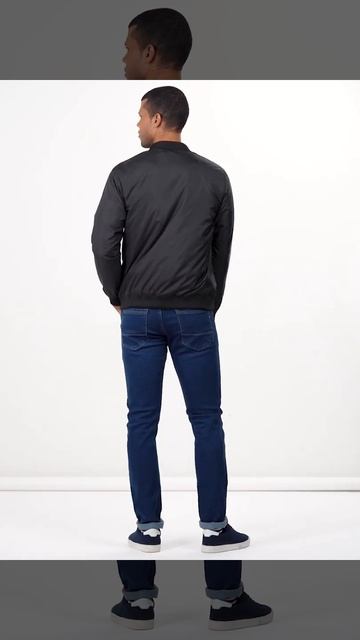 Full Sleeve Solid Bomber Jacket смотреть онлайн