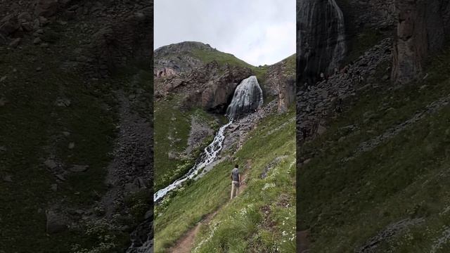 Водопад «Девичьи косы» К.Б.Р#кямрангасанов #адыги #history смотреть онлайн