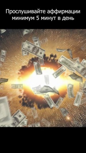 Притягивай деньги в свою жизнь — слушай и повторяй 5 минут  #силасознания  #материализациямыслей