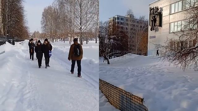 Челны обзор школьной територии. 27 января. 27.01.2022 год новости