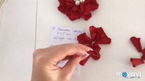 Цветы из ткани.  Легко и просто