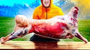 ПРИГОТОВИЛИ ОГРОМНОГО БАРАНА ВЕСОМ 45 КИЛОГРАММ В ЯМЕ ВАНЗАЙ vanzai в 4K