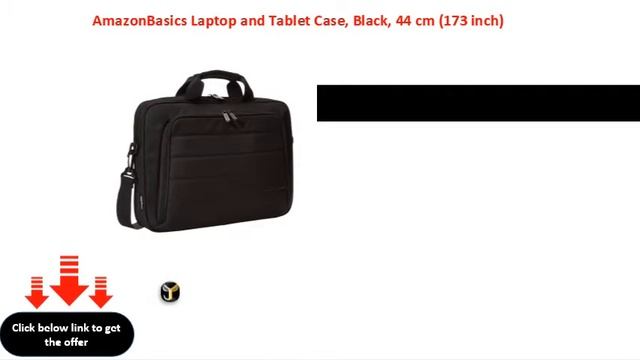 AmazonBasics Laptop and Tablet Case, Black, 44 cm 173 inch смотреть онлайн