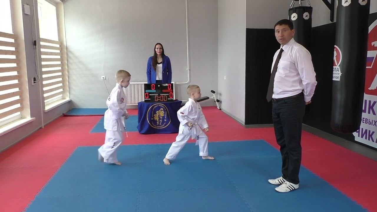 Формальные комплекс санджи чаруги на белый пояс. Туль. Тыль. смотреть онлайн