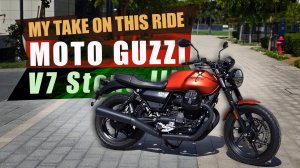 Мысли вслух: Moto Guzzi V7 Stone III (2021). Итальянское видение стильного классика.