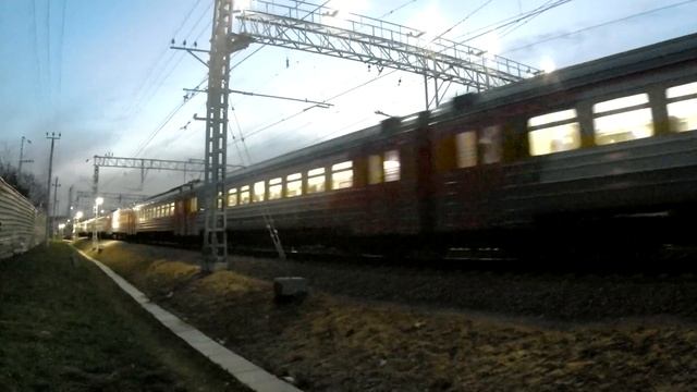 Встреча двух ЭД4м смотреть онлайн