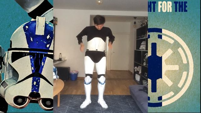 501st Legion Clone Trooper suit up video смотреть онлайн