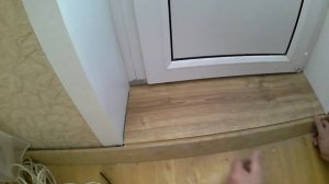 Выбор материала, установка, отделка порога балконной двери -