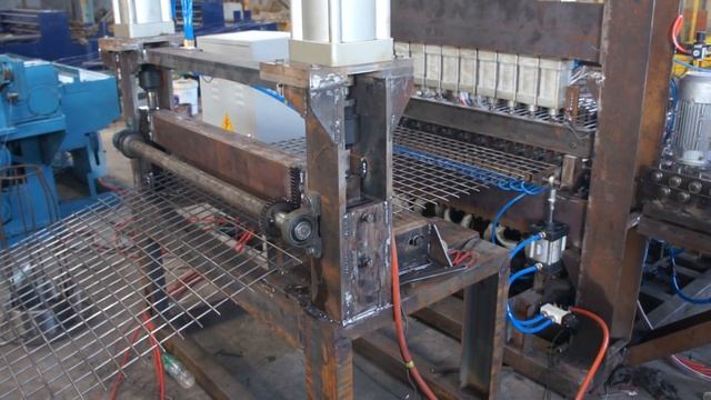 Автоматическая линия сварки сетки МТА смотреть онлайн