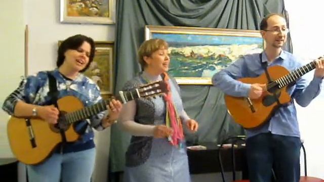 Трио АКВАРЕЛЬ.Босса-нова(П.Фахртдинов).20.04.2013.Симферополь смотреть онлайн