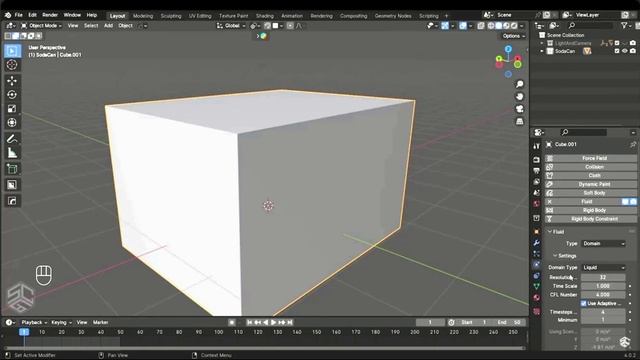 Учебное пособие по моделированию воды в Blender - Всплеск воды ПРОСТЫЕ ШАГИ смотреть онлайн