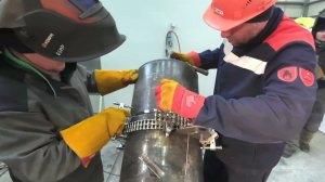 СВАРКА ПОД УГЛОМ 45° (АТТЕСТАЦИЯ РУЧНИКОВ)