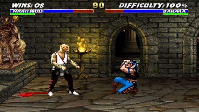 Mortal Kombat Trilogy - NIGHTWOLF Прохождение 2024 !!!