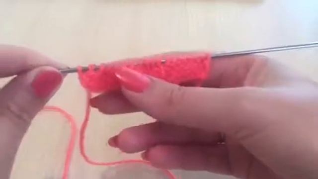 Простой узор из лицевых и изнаночных петель левой рук? смотреть онлайн