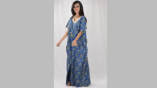 kaftan/ Woman nightwear / Cotton Kaftan смотреть онлайн