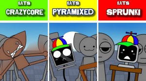 Sprunki Incredibox - KATS Crazycore VS KATS но Pyramixed VS Sprunki KATS