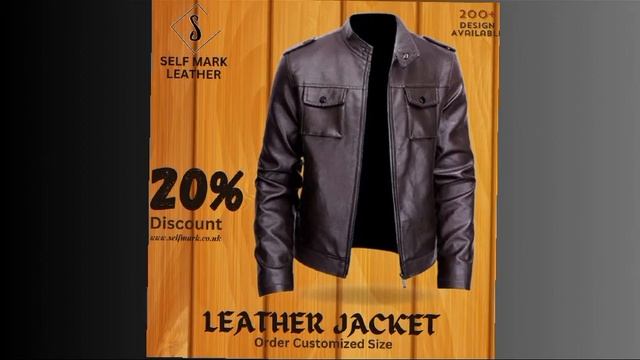 Self Mark Leather Jacket - Custom Size смотреть онлайн