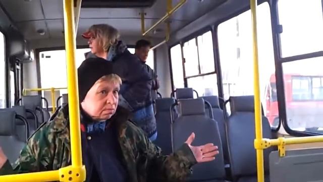 Бабка в автобусе конец света смотреть онлайн