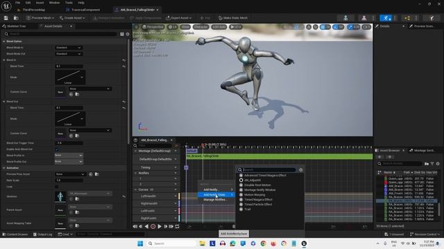 69 - Animation Montage Falling Climb смотреть онлайн