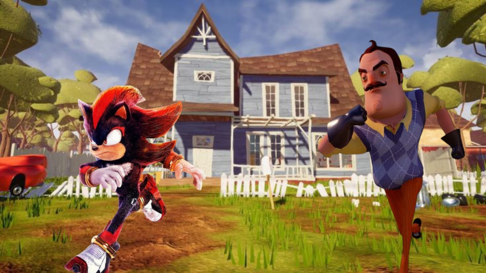 Мой сосед что то от меня скрывает.Привет сосед игра. смотреть онлайн