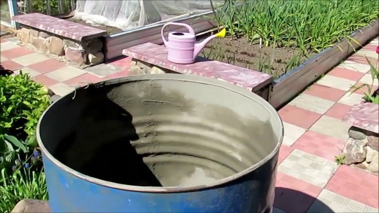 Как дешево покрасить железную бочку для воды изнутри. Лучший способ защиты 200 л бочки от ржавчины.