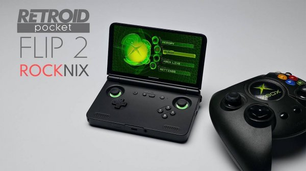 Original Xbox Emulation On The Retroid Pocket Flip 2 Is Awesome!