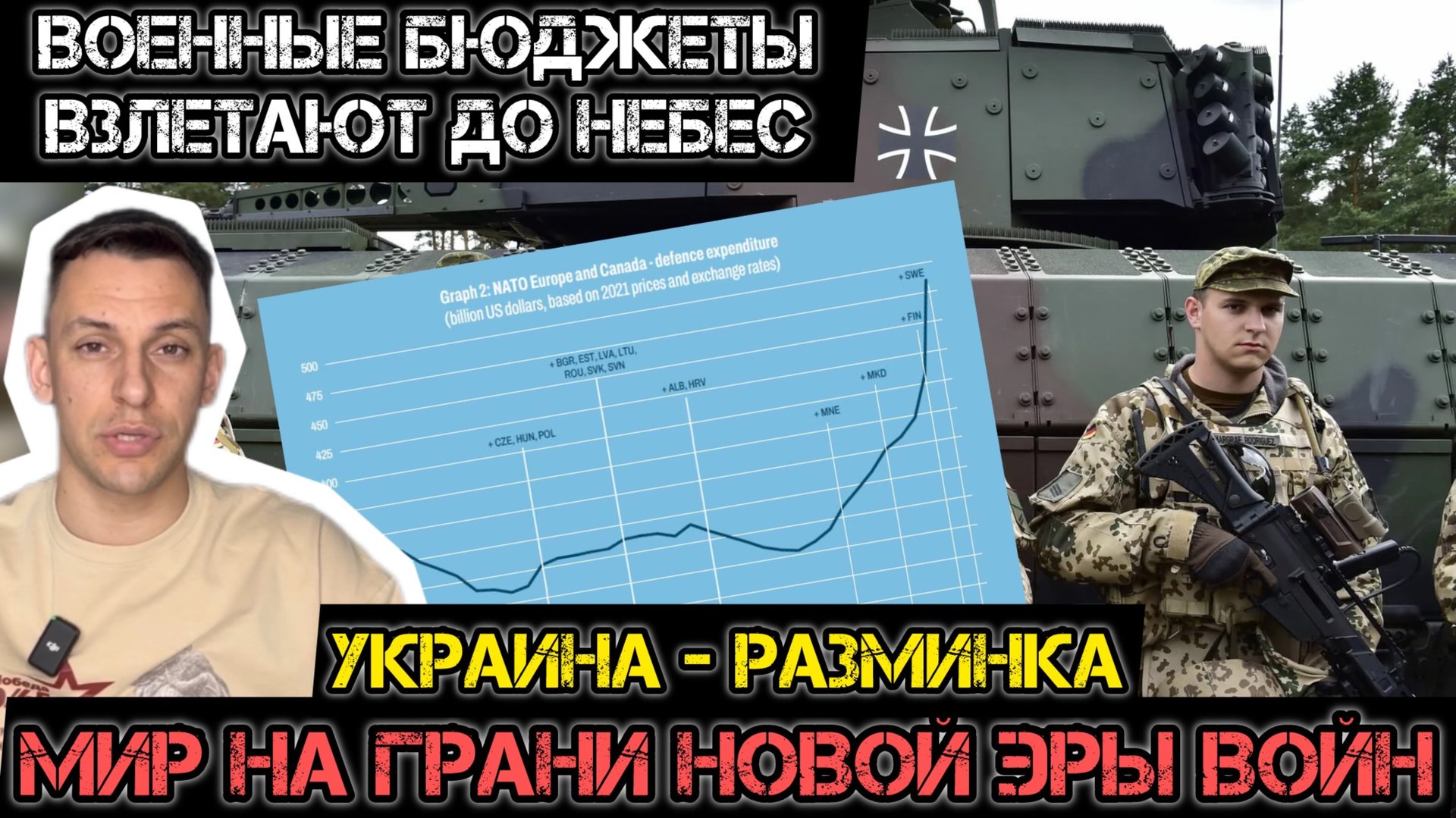 Украина - разминка. Военные расходы взлетают до небес! Мир на пороге эры войн. смотреть онлайн