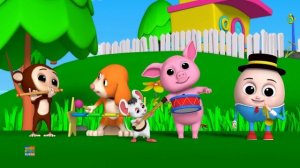 цветная песня | выучить названия цветов | мультфильмы для детей | Color Song | Baby Box Russia