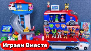 Игрушки мультики ! Лучшие игрушки из Щенячьего патруля 🐾🚔 Успокаивающая распаковка ASMR 🐾🚔