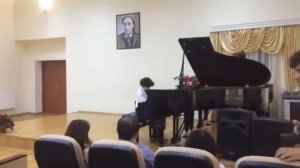 А.Андре, Соч.34, N2 - Рондо из сонатины - Давид Гаразаде (муз.школа N35 г. Баку)