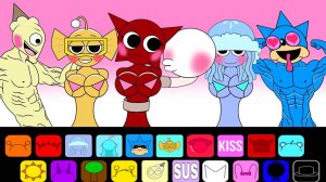 Incredibox Sprunki Sinner Edition New LOVE Mod Mroona и Wyrum