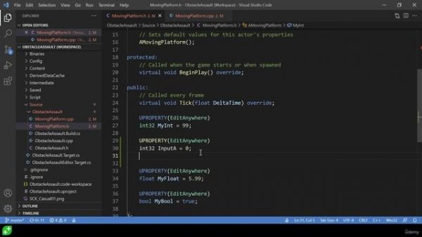 11. C Files & BeginPlay