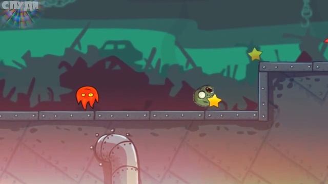 ОГОНЬ И ВОДА НОВЫЙ КРАСНЫЙ ШАРИК 4 ПОДЗЕМНЫЕ ХОДЫ   RED BALL 4 Volume 5 INTO THE CAVE