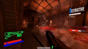 Револьвер, дробовик и пулемёт в ULTRAKILL