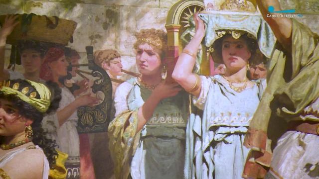 Картина дня. Генрих Семирадский «Фрина на празднике Посейдона в Элевзине»