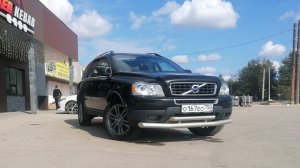 Вольво XC90 чёрный 2011 обзор